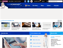 Tablet Screenshot of komando.com